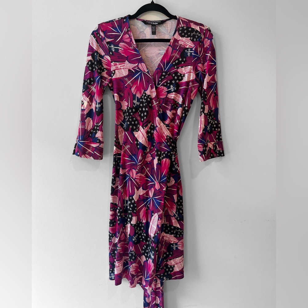 Diane Von Furstenberg Floral Wrap Dress